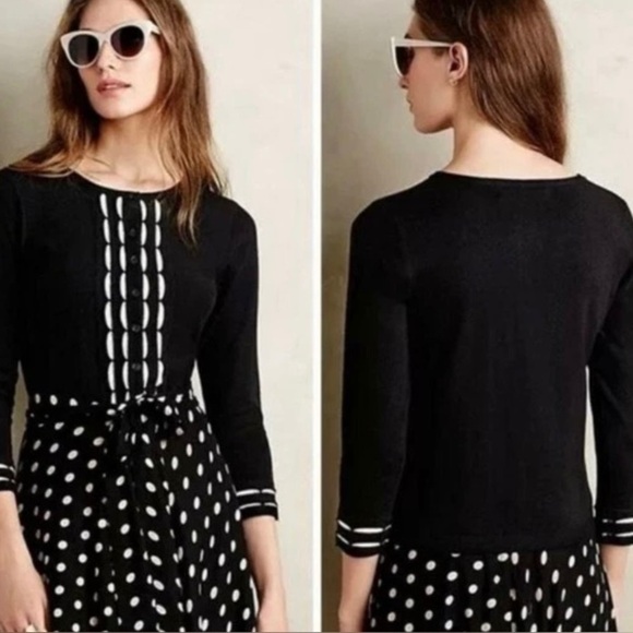 Sparrow Black and White Cardigan - Picture 1 of 9